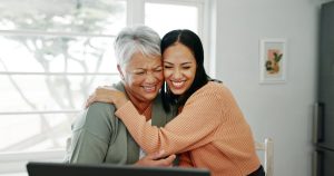 Seamless Care Caregiver and family member